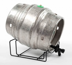 Beer Barrel Cask Cradle Holder Stand - 9 Gallon Cask UK Delivery